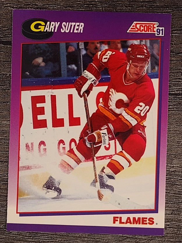 1991-92 Score American #244 Gary Suter