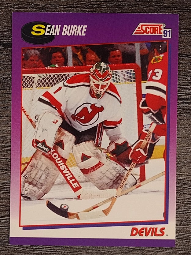 1991-92 Score American #245 Sean Burke