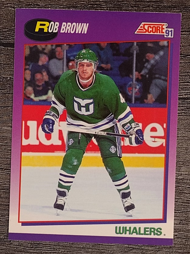1991-92 Score American #246 Rob Brown