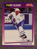 1991-92 Score American #257 Randy Velischek