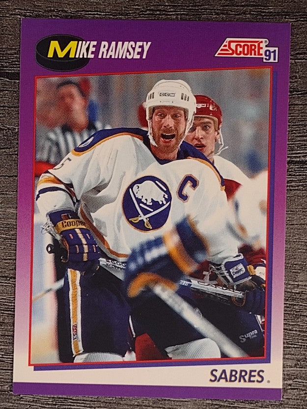 1991-92 Score American #61 Mike Ramsey