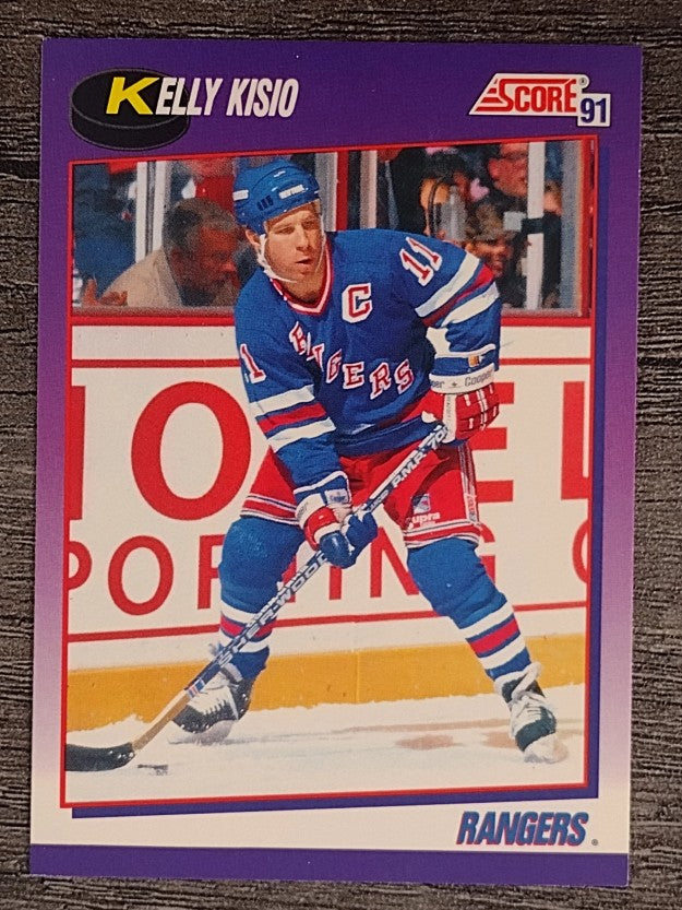 1991-92 Score American #288 Kelly Kisio