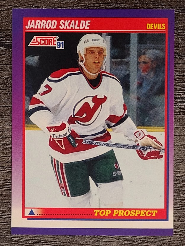 1991-92 Score American #392 Jarrod Skalde TP RC