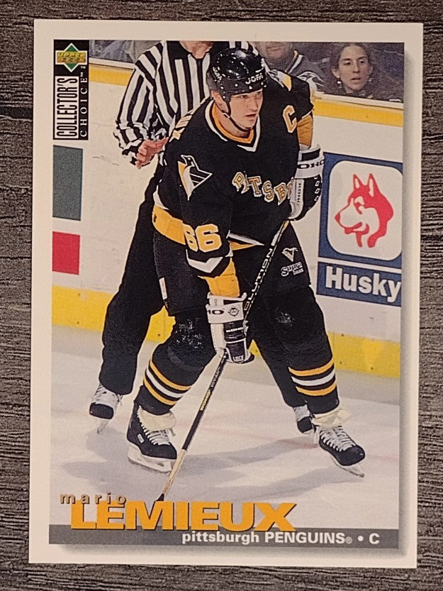 1995-96 Collector's Choice #256 Mario Lemieux