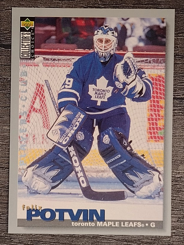1995-96 Collector's Choice Player's Club #114 Felix Potvin (NM)