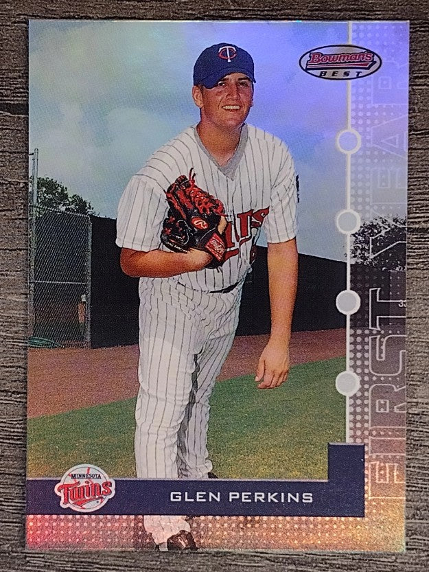 2005 Bowman's Best #87 Glen Perkins FY RC