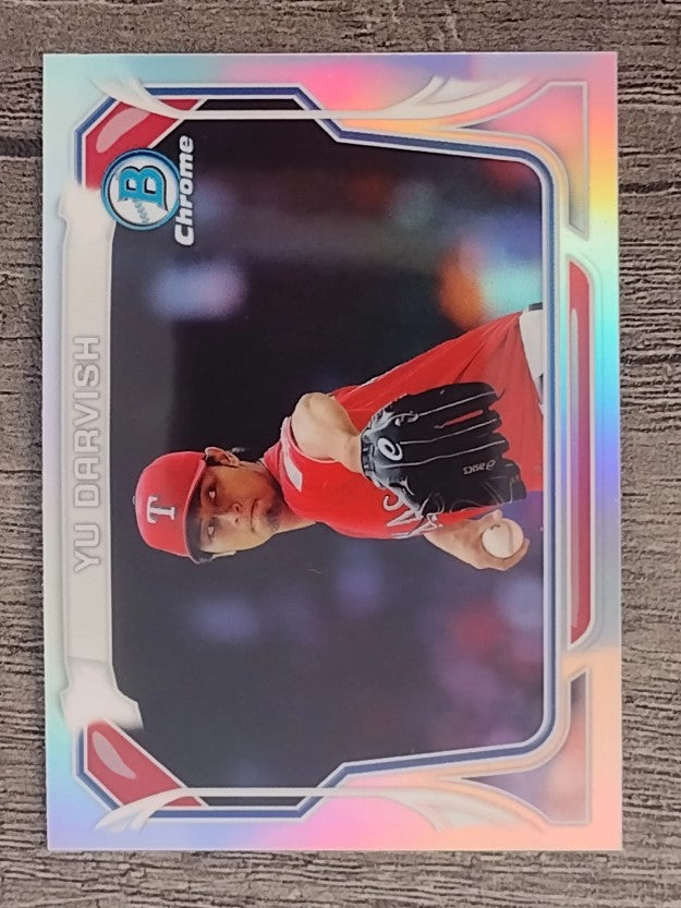 2014 Bowman Chrome Mini #MCYD Yu Darvish