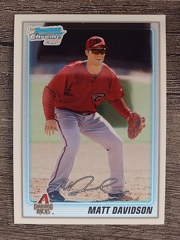 2010 Bowman Chrome Prospects #BCP210A Matt Davidson