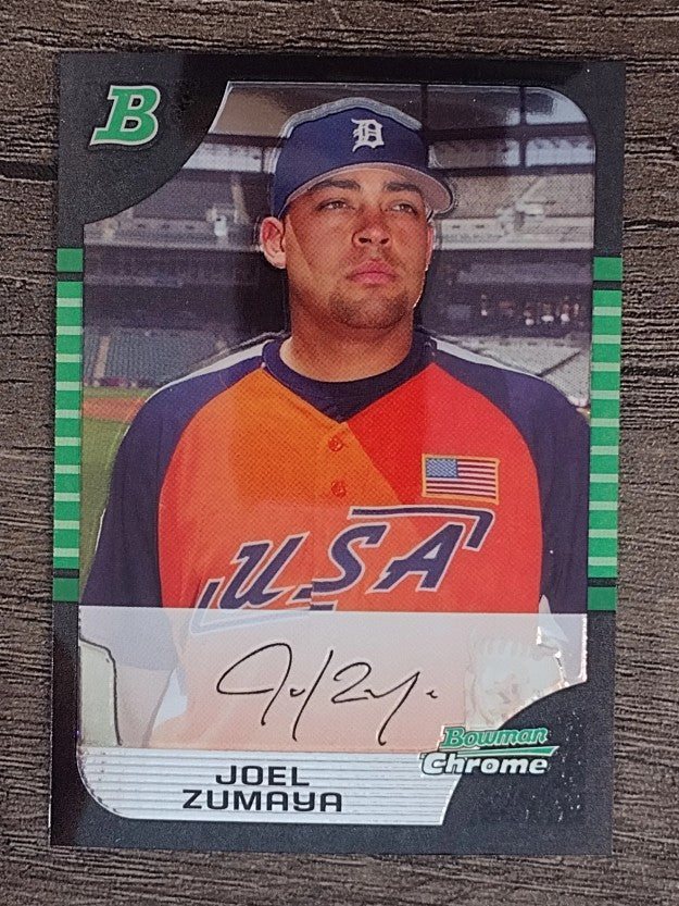 2005 Bowman Chrome Draft #BDP131 Joel Zumaya PROS