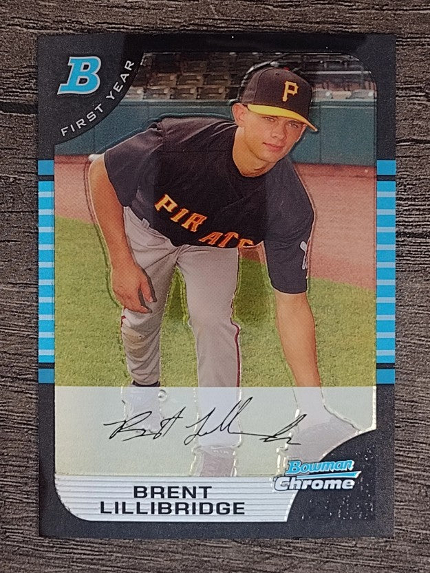 2005 Bowman Chrome Draft #BDP56 Brent Lillibridge FY RC