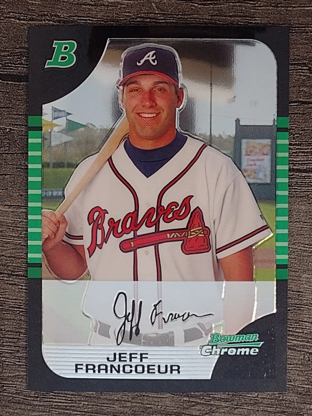 2005 Bowman Chrome Draft #BDP158 Jeff Francoeur PROS