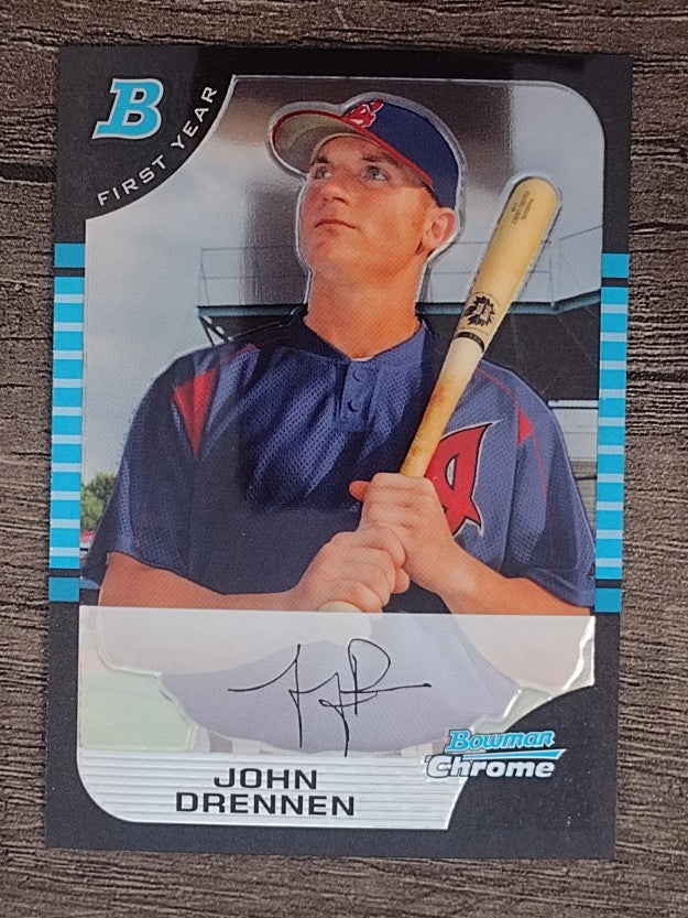 2005 Bowman Chrome Draft #BDP103 John Drennen FY RC