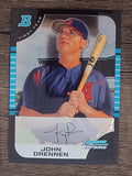 2005 Bowman Chrome Draft #BDP103 John Drennen FY RC