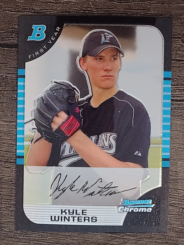 2005 Bowman Chrome Draft #BDP40 Kyle Winters FY RC