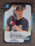 2005 Bowman Chrome Draft #BDP40 Kyle Winters FY RC