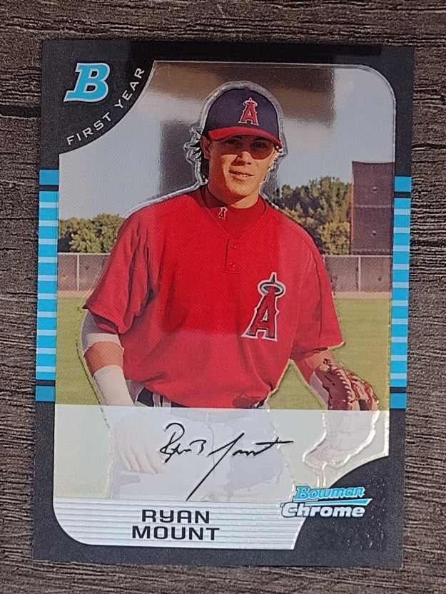 2005 Bowman Chrome Draft #BDP45 Ryan Mount FY RC