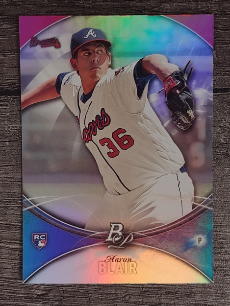 2016 Bowman Platinum #19 Aaron Blair RC