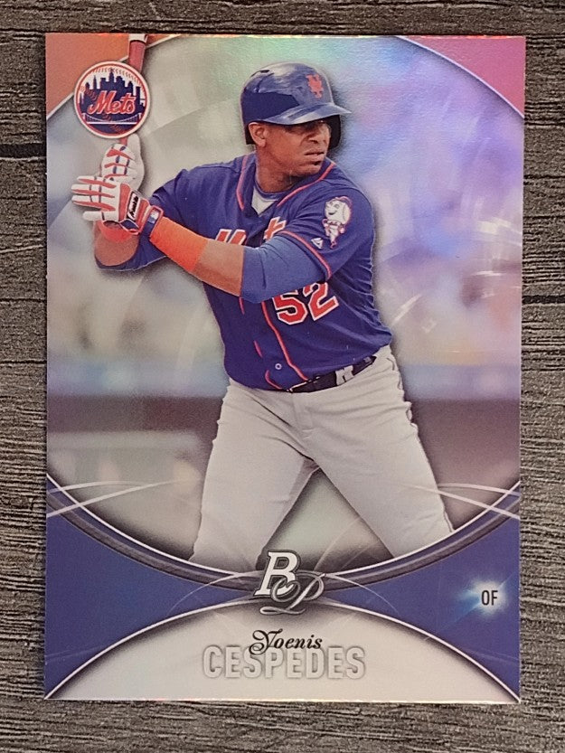 2016 Bowman Platinum #23 Yoenis Cespedes