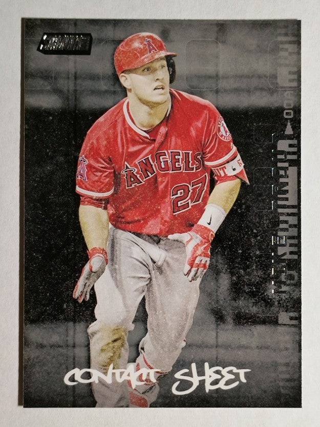 2017 Stadium Club Contact Sheet #CSMT Mike Trout