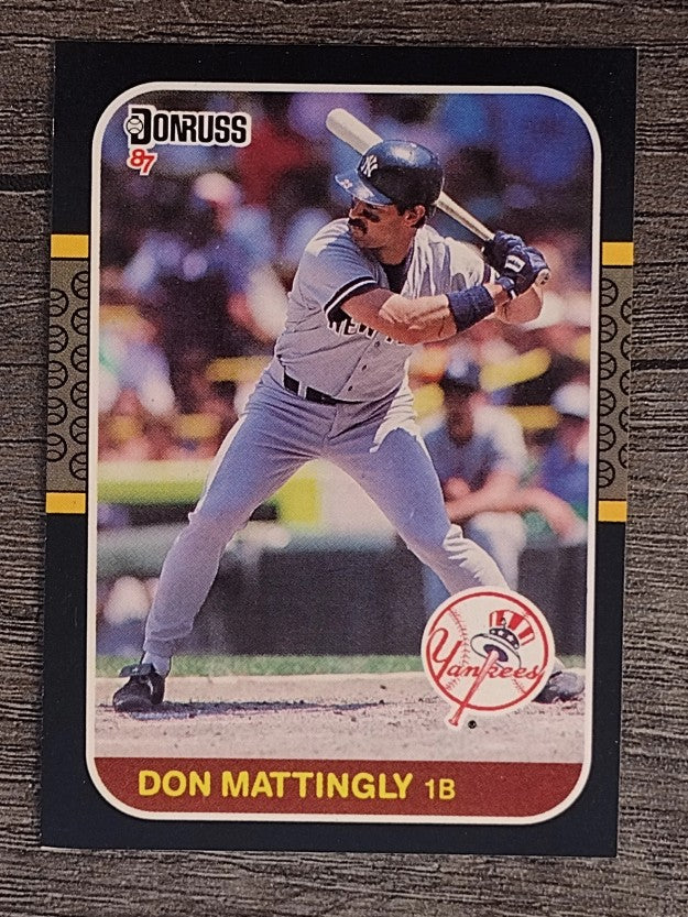 1987 Donruss #52 Don Mattingly