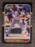 1987 Donruss #52 Don Mattingly