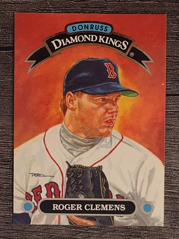 1993 Donruss Diamond Kings #DK3 Roger Clemens (NM)