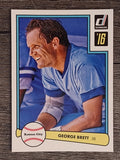 2016 Donruss '82 #43 George Brett
