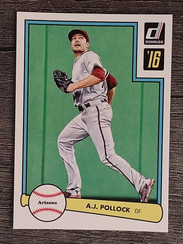 2016 Donruss '82 #34 A.J. Pollock