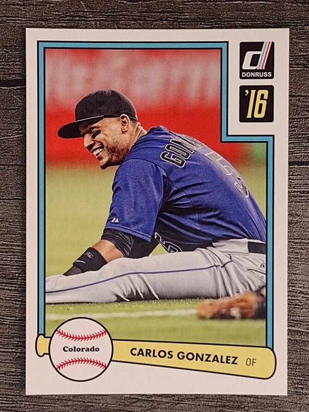 2016 Donruss '82 #28 Carlos Gonzalez