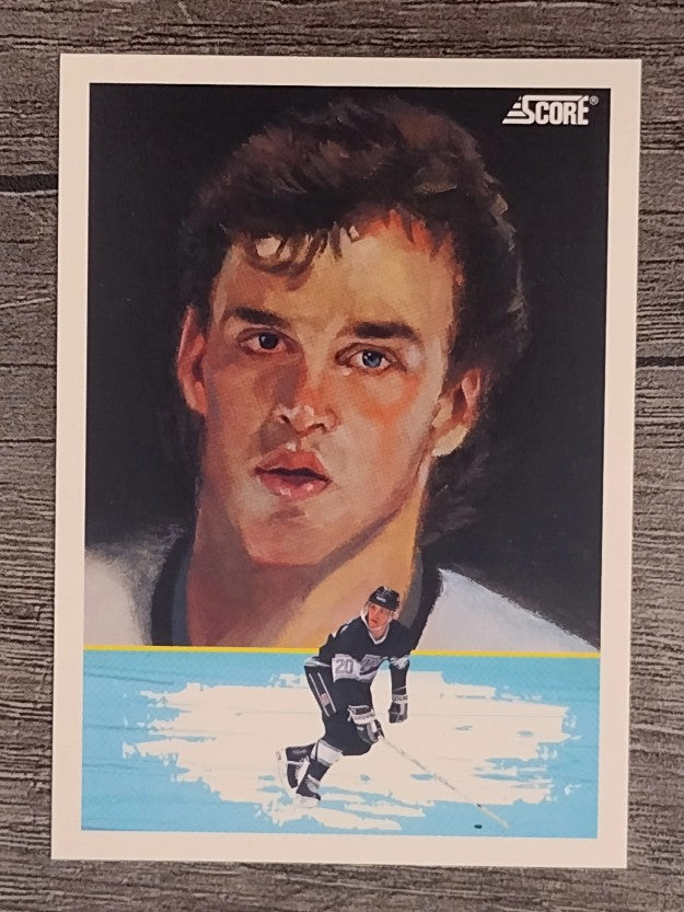 1991-92 Score American #345 Luc Robitaille DT