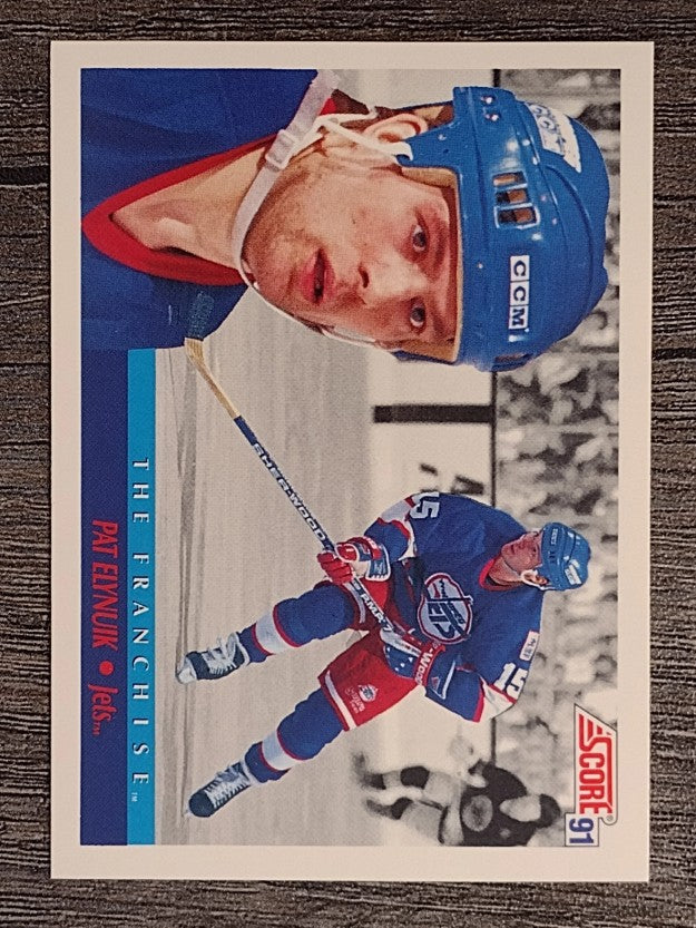 1991-92 Score American #341 Pat Elynuik FP