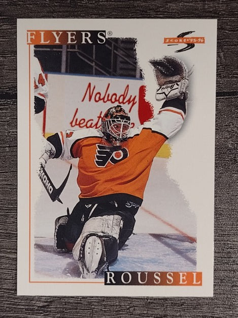 1995-96 Score #182 Dominic Roussel