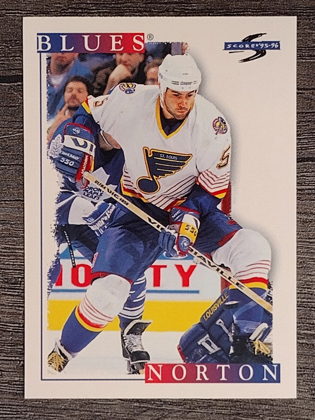 1995-96 Score #178 Jeff Norton