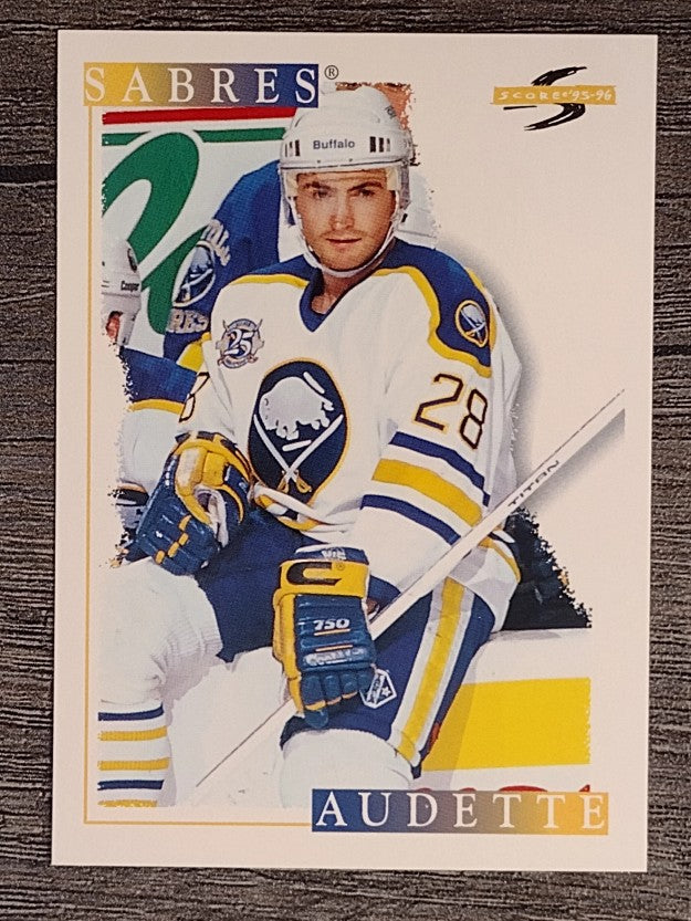 1995-96 Score #101 Donald Audette
