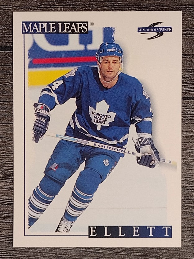 1995-96 Score #129 Dave Ellett