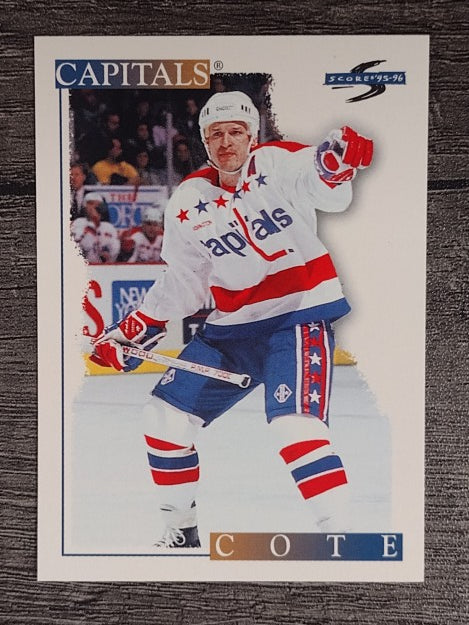 1995-96 Score #183 Sylvain Cote