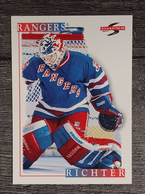 1995-96 Score #140 Mike Richter