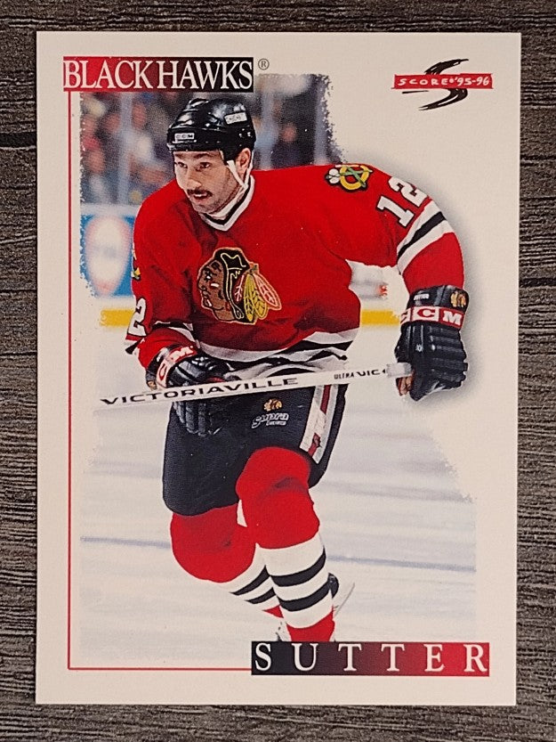 1995-96 Score #272 Brent Sutter
