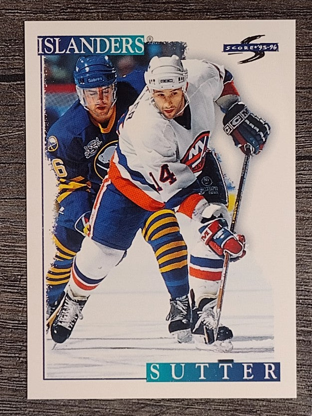 1995-96 Score #113 Ron Sutter
