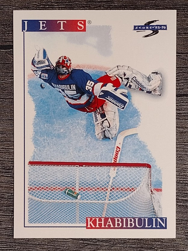 1995-96 Score #142 Nikolai Khabibulin