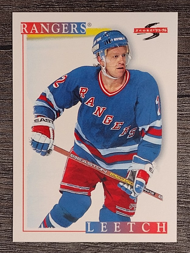 1995-96 Score #124 Brian Leetch