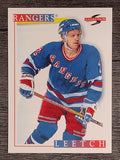 1995-96 Score #124 Brian Leetch