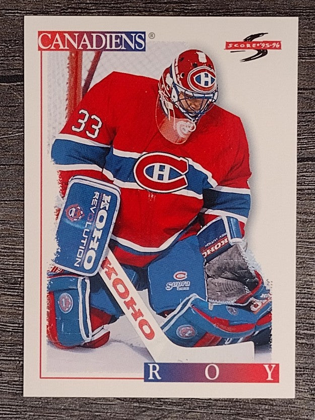 1995-96 Score #145 Patrick Roy