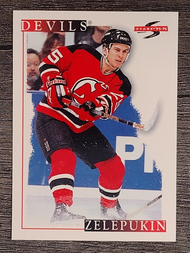 1995-96 Score #179 Valeri Zelepukin