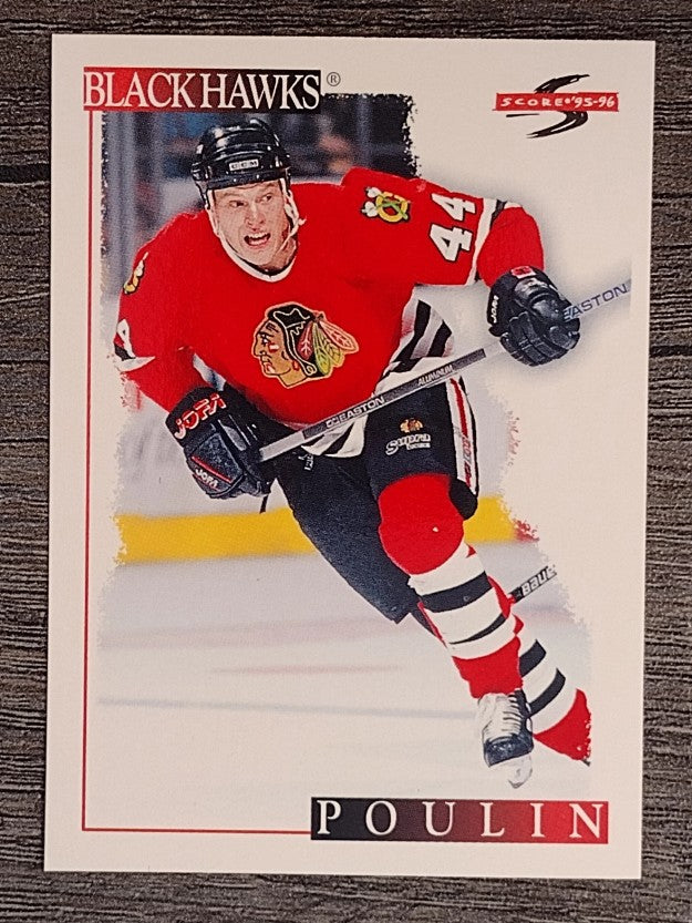 1995-96 Score #158 Patrick Poulin