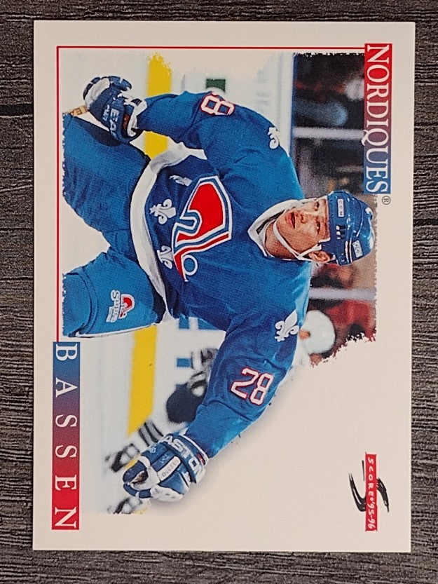 1995-96 Score #216 Bob Bassen