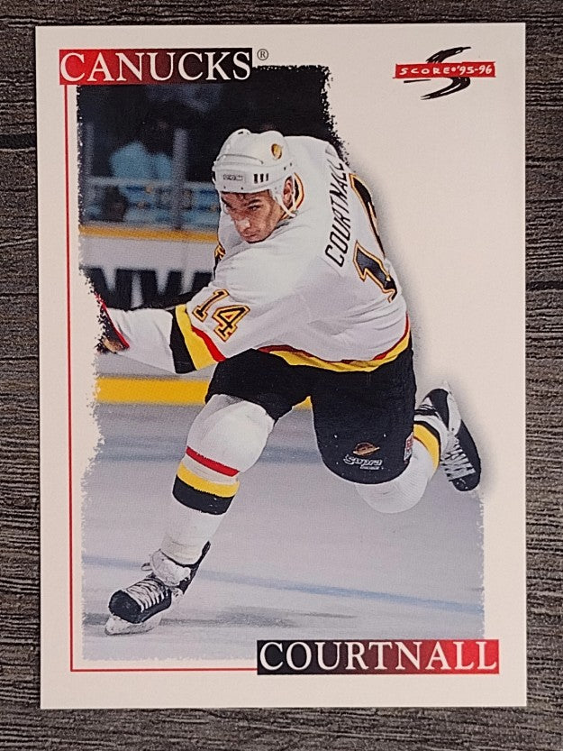 1995-96 Score #255 Geoff Courtnall