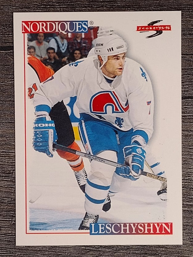 1995-96 Score #153 Curtis Leschyshyn