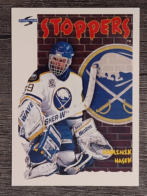 1995-96 Score #325 Dominik Hasek ST