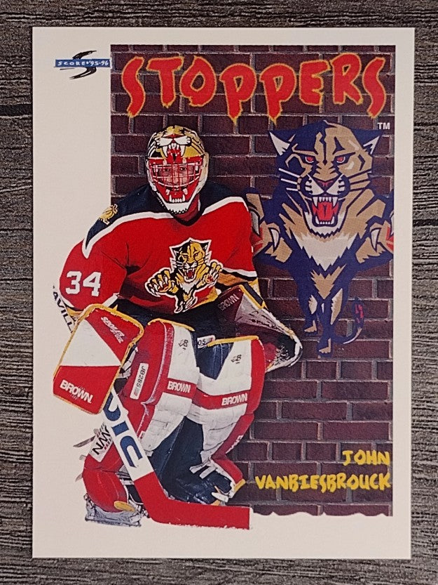 1995-96 Score #322 John Vanbiesbrouck ST